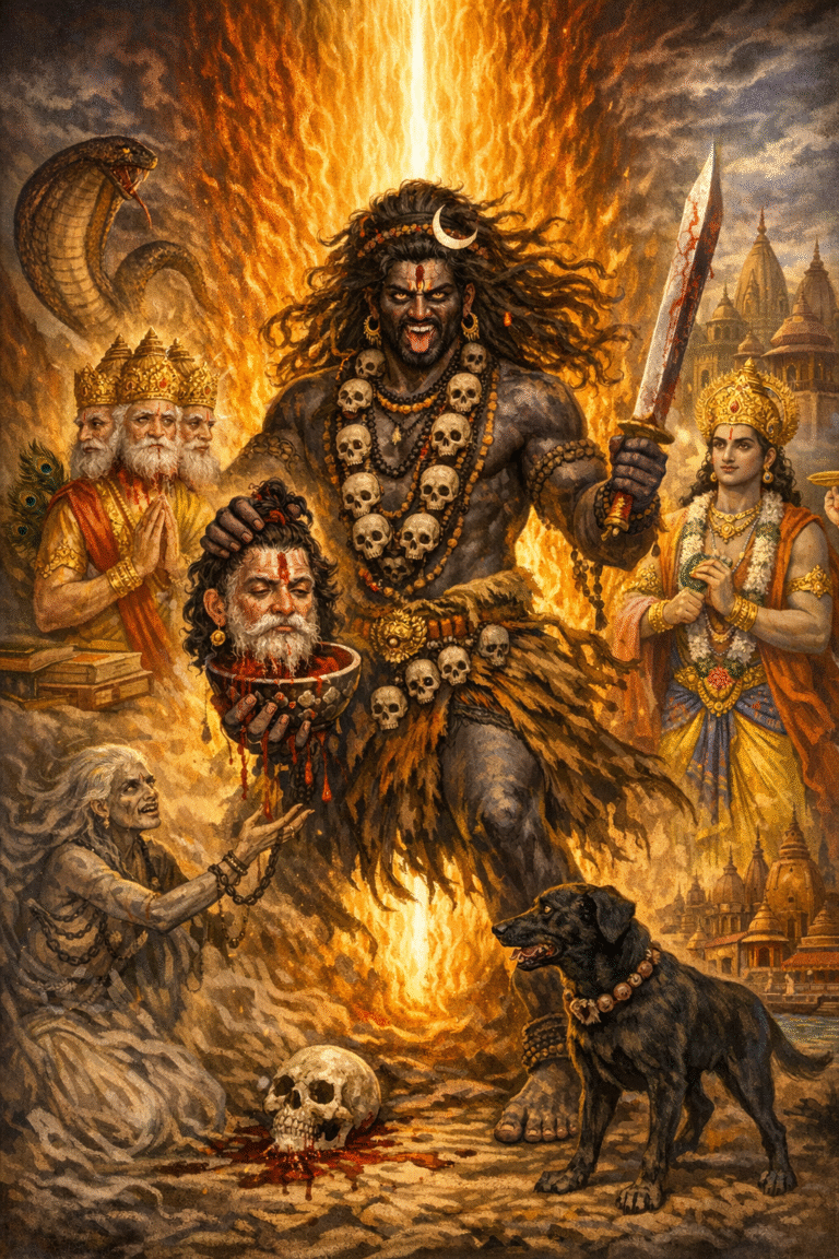 भगवान शंकर का पूर्ण रूप - काल भैरव
